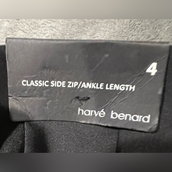 NWT Harve Benard classic side zip Ankle Length pants size 4 - Picture 7 of 7